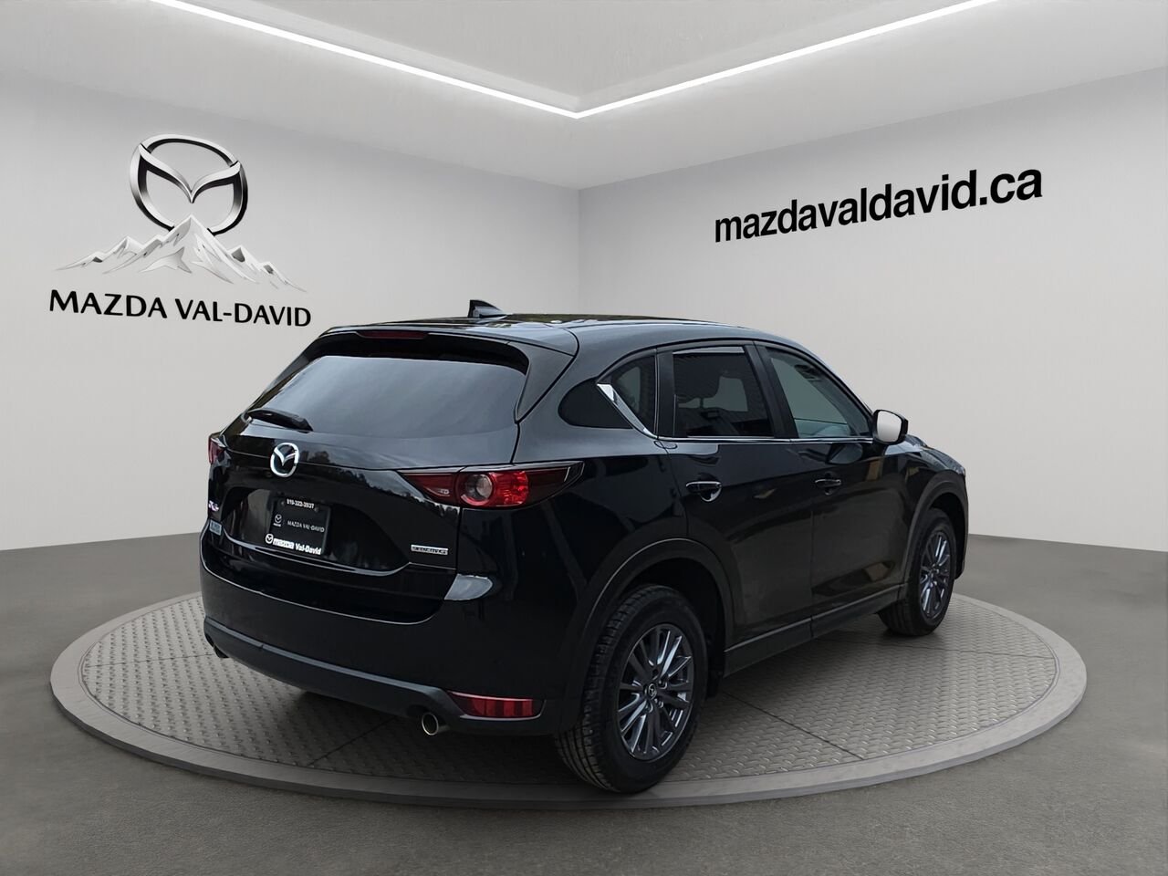 2020 Mazda CX-5 GS, sièges avant chauffants, Apple CarPlay/Android Auto, régulateur adaptatif, angles morts, hayon Black Val-David - photo #5