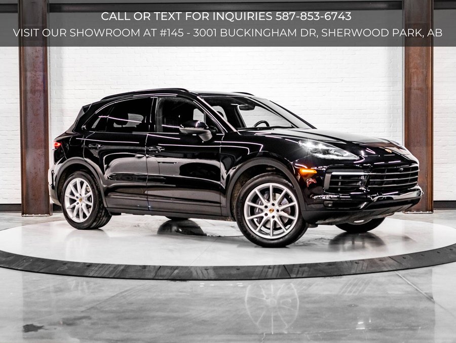 2020 Porsche Cayenne 2020 Black