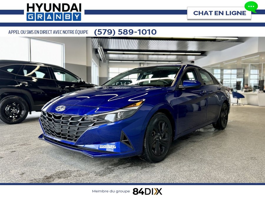 Hyundai Elantra Preferred 2021 Bleu