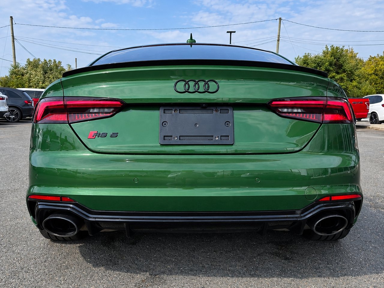 Audi RS 5 Sportback 2019 Vert Granby - photo #5