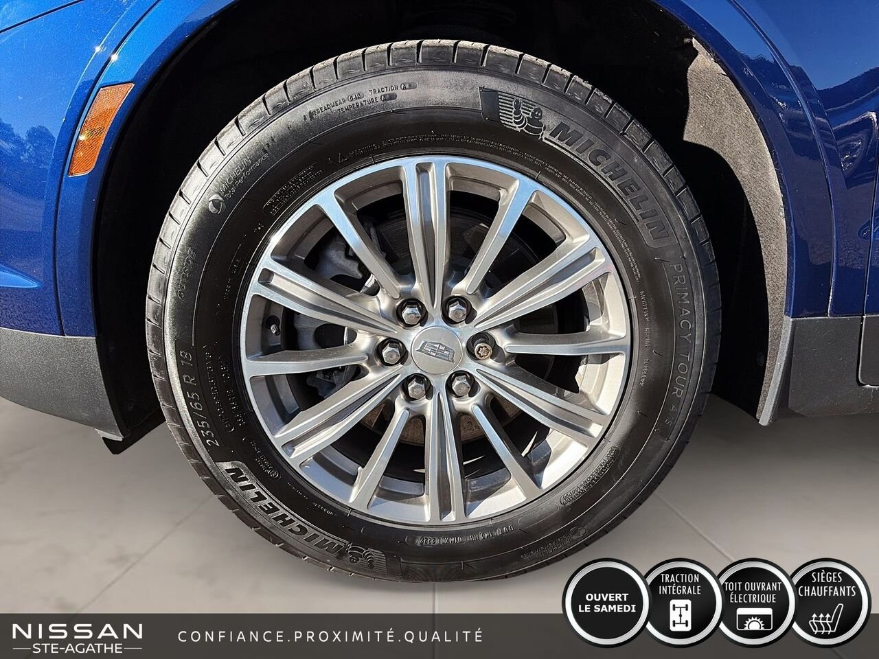 2023 Cadillac XT5 HAUT DE GAMME LUXE | TI | SEULEMENT 49 212 KM | TOIT OUVRANT ULTRAVIEW | CUIR | BOSE Blue Saint-Jérôme - photo #6