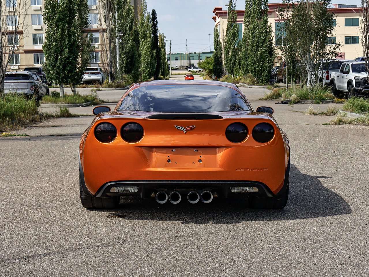 2007 Chevrolet Corvette 2dr Cpe Z06 Orange Sherwood Park - photo #12