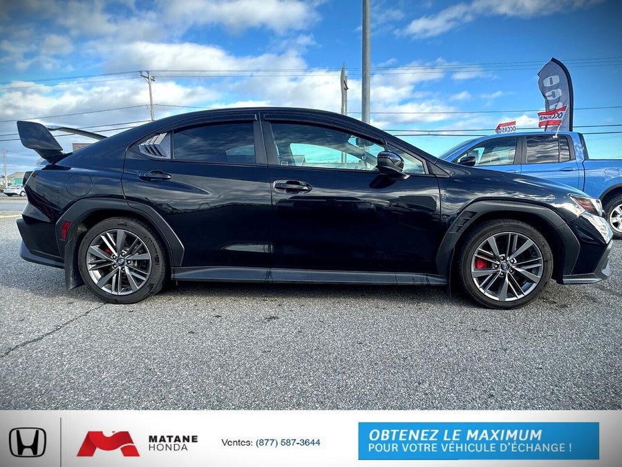 Subaru WRX Manuelle 2022 Noir