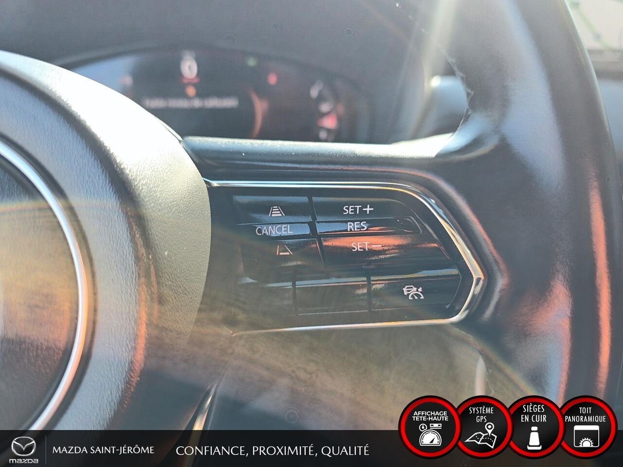 Mazda CX-90 hybride rechargeable GT | TOIT OUVRANT | CUIR | AWD | 2024 Bleu Saint-Jérôme - photo #14