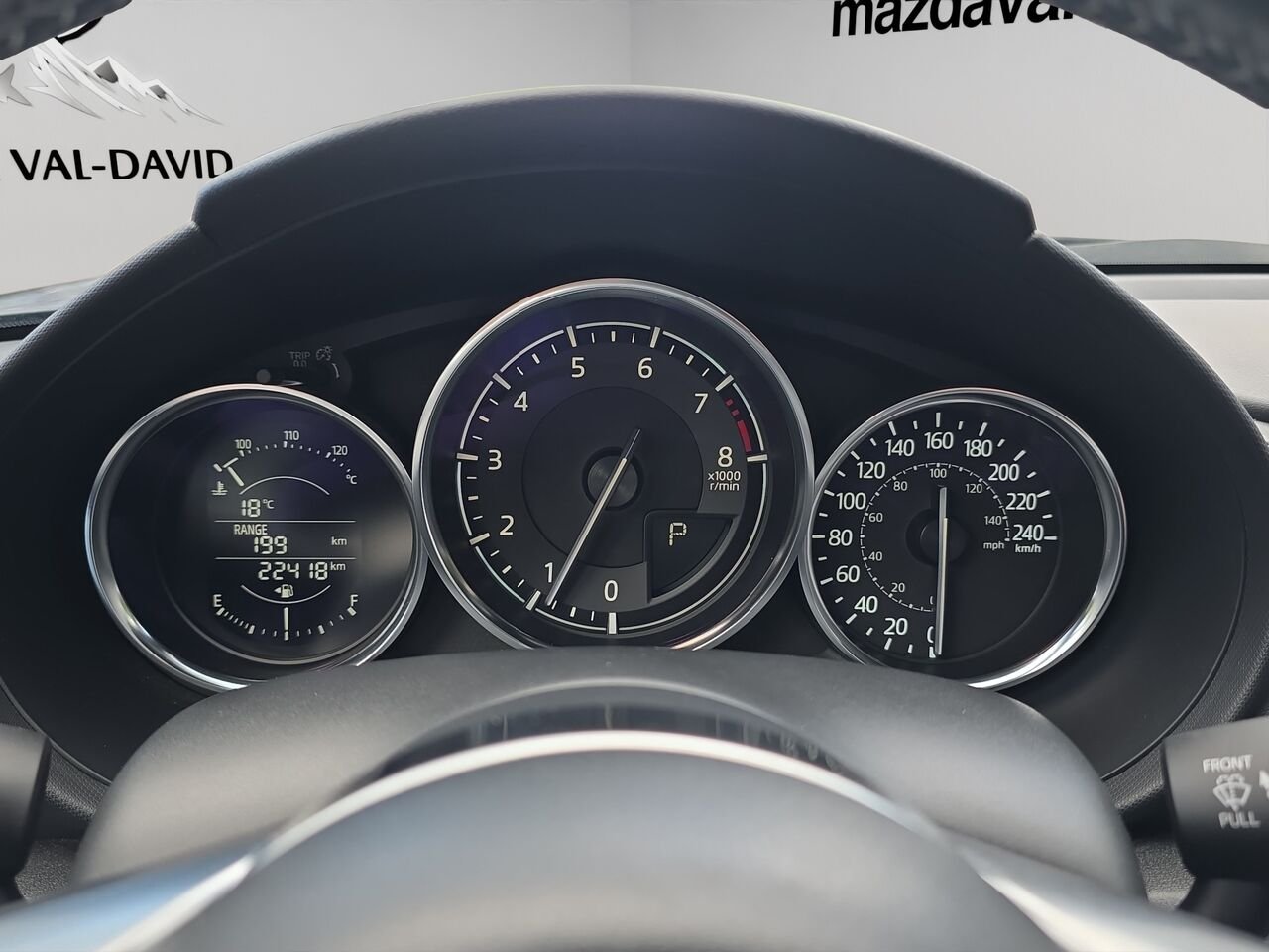 2020 Mazda MX-5 GS BA, navigation, caméra de recul, détecteur d'angles morts Grey Val-David - photo #9