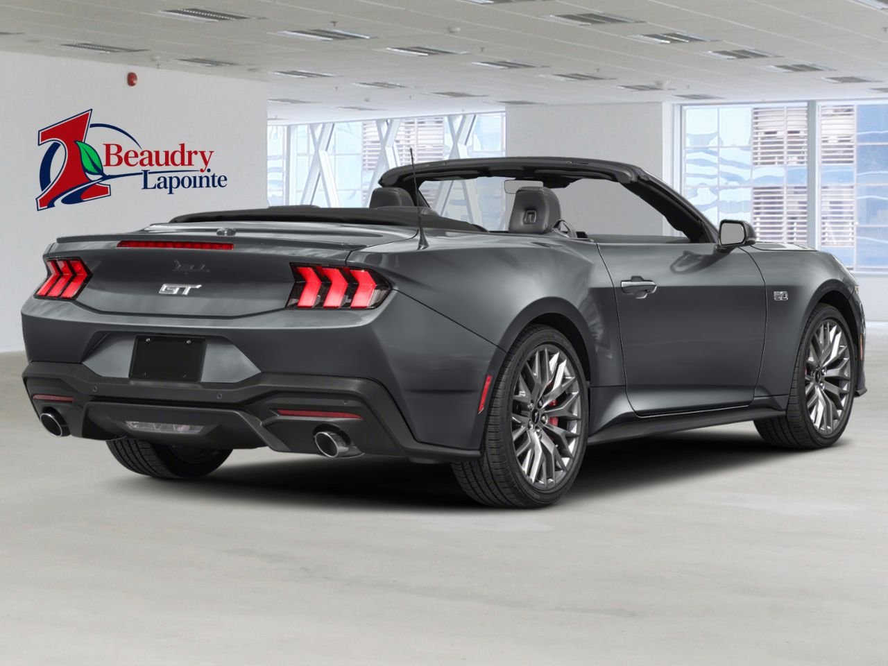 2026 Ford Mustang Carbonized Grey Metallic La Sarre - photo #2