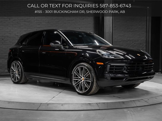 2021 Porsche Cayenne S | Full Front End PPF | Bose Sound System | Keyless Ignition Black