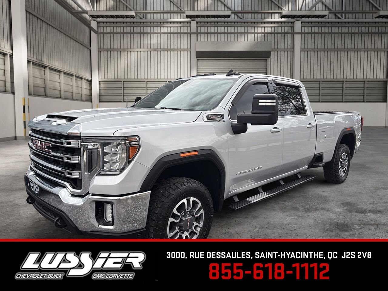 GMC Sierra 2500HD SLE cabine multiplace 4RM 172 po 2022 Gris Saint-Hyacinthe - photo #0