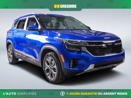 2025 Kia Seltos EX AWD AUTO A/C MAGS CUIR TOIT CAM RECUL BLUETOOTH Blue