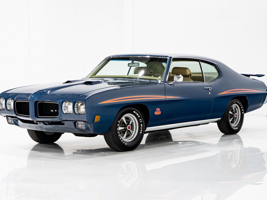 1970 Pontiac GTO The Judge Matching# Ram Air III 4-speed PHS documentation **PRICE IN USD** Blue