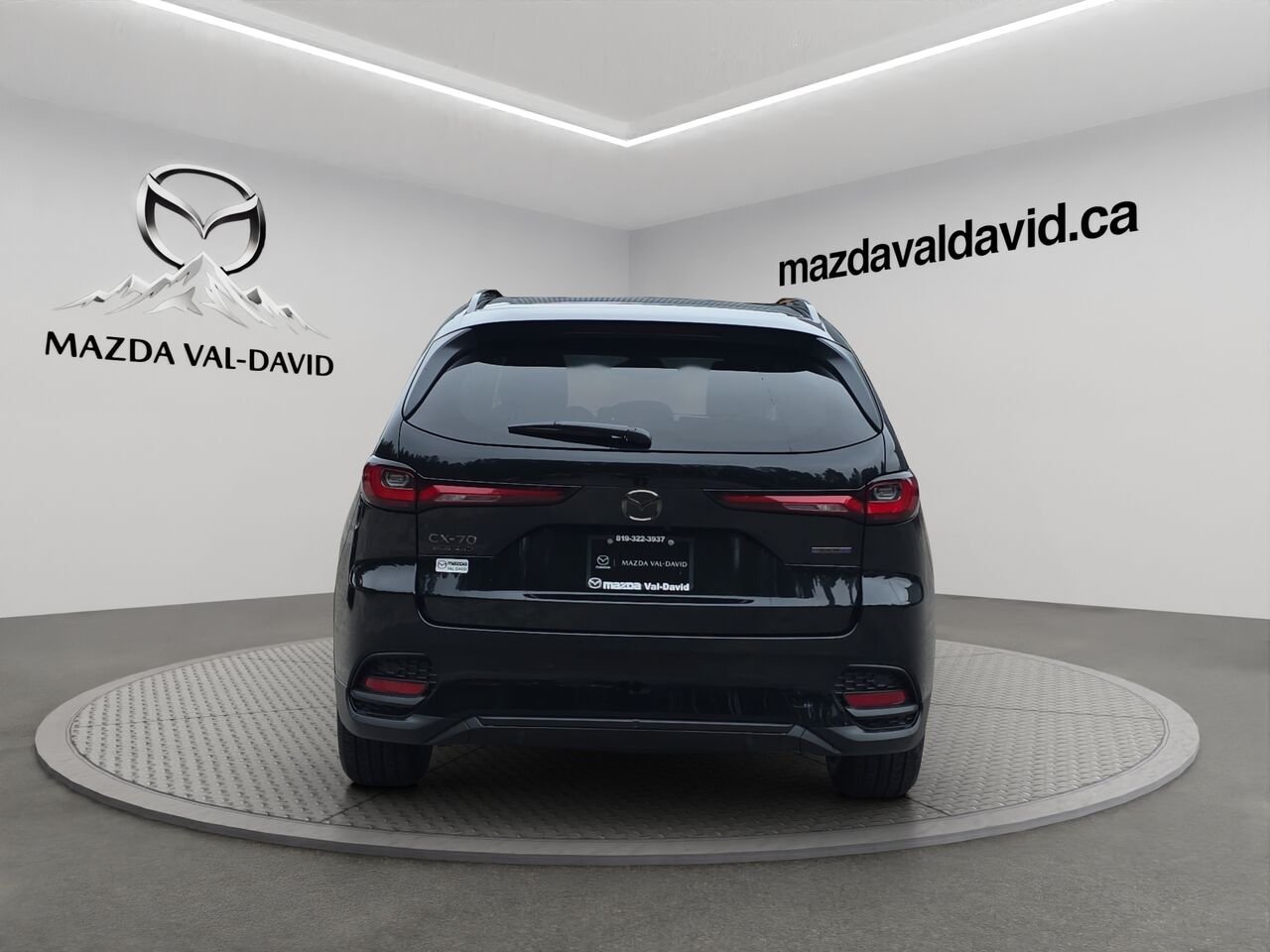 Mazda CX-70 hybride rechargeable GS-L SC TI 2026 Noir de jais mica Val-David - photo #4
