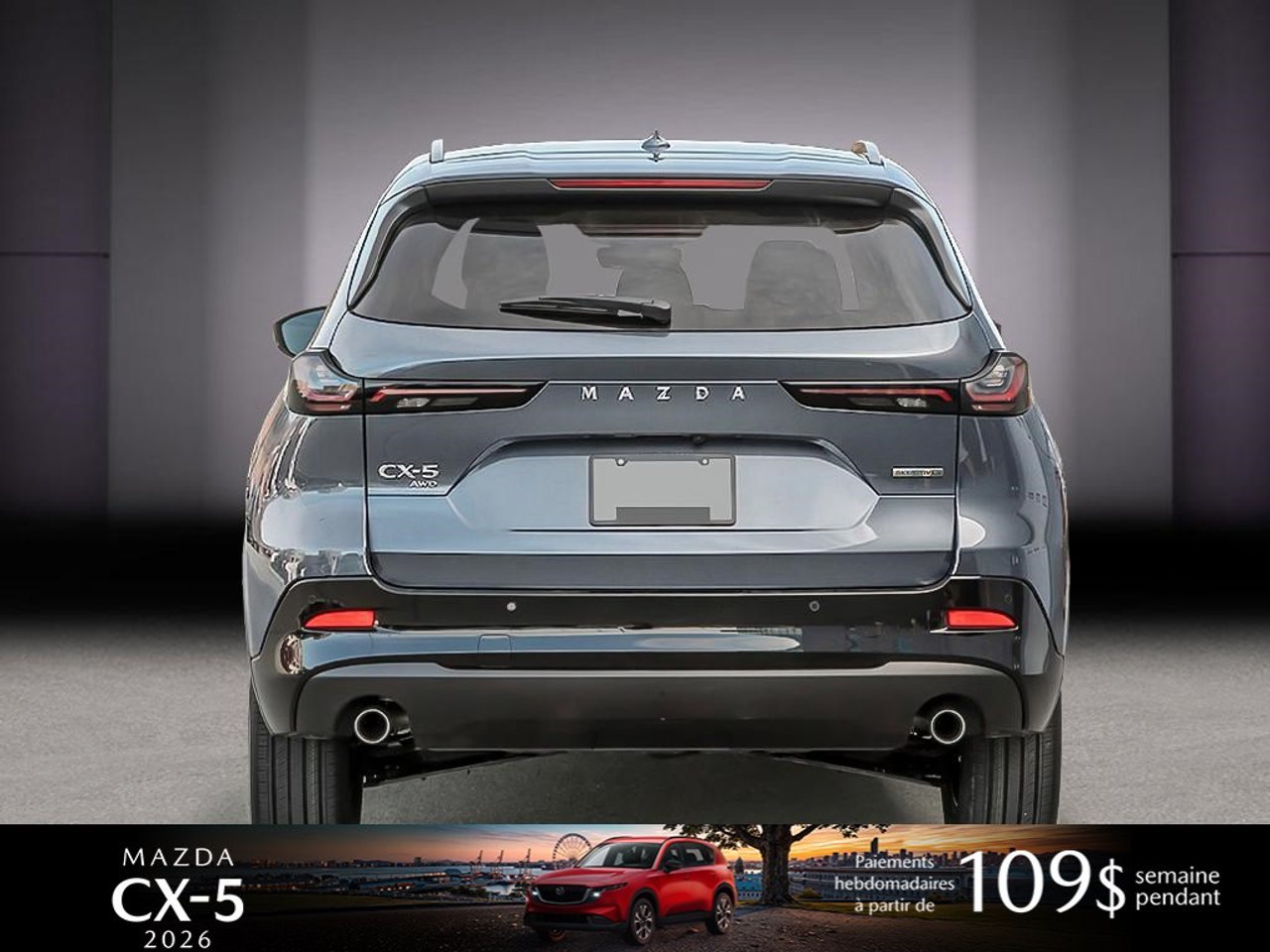 Mazda CX-5 JM3KMDHA4T0146043 2026 Gris polymétal métallisé Mirabel - photo #4