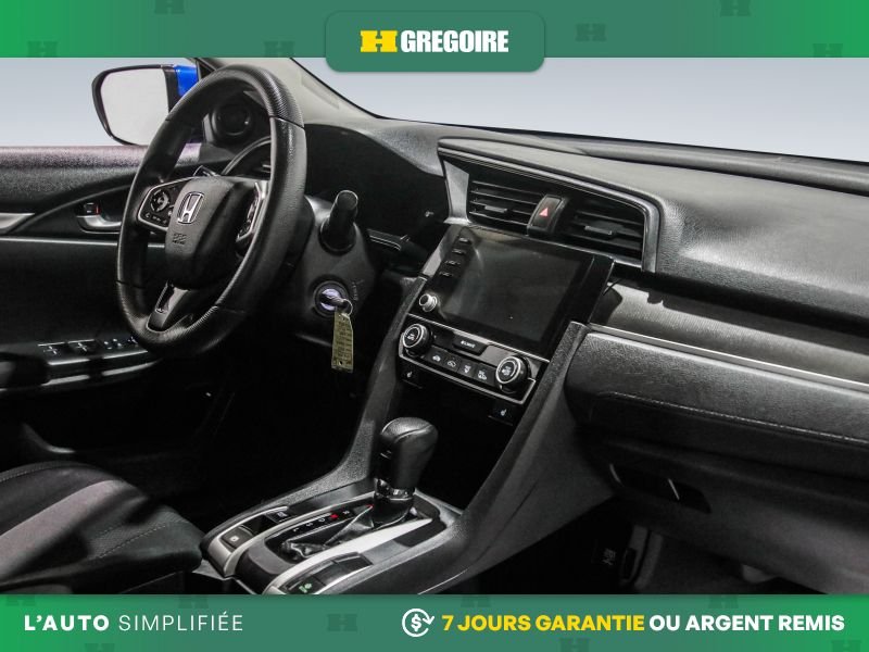 Honda Civic 821871 | LX AUTO AC GR ELECT CAMERA DE RECUL BLEUTOOTH 2019 Bleu Laval - photo #26