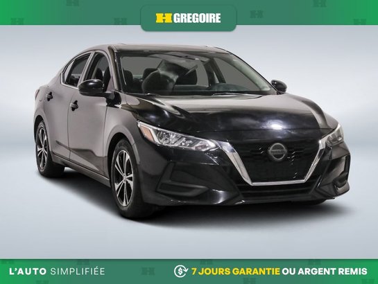 2021 Nissan Sentra SV AUTO A/C TOIT MAGS CAM RECUL BLEUTOOTH Black