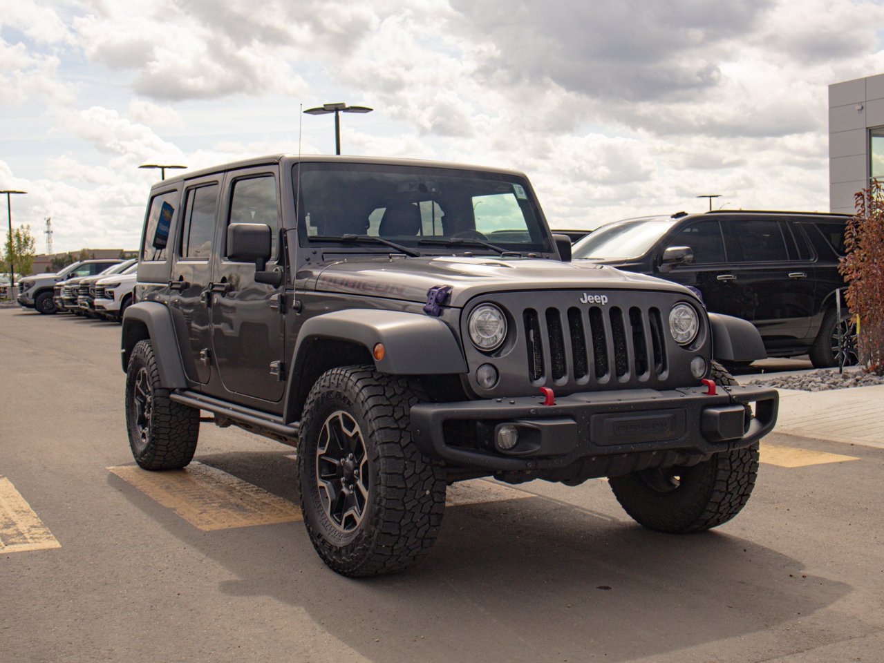 2017 Jeep Wrangler Unlimited 4WD 4dr Rubicon Grey Sherwood Park - photo #12