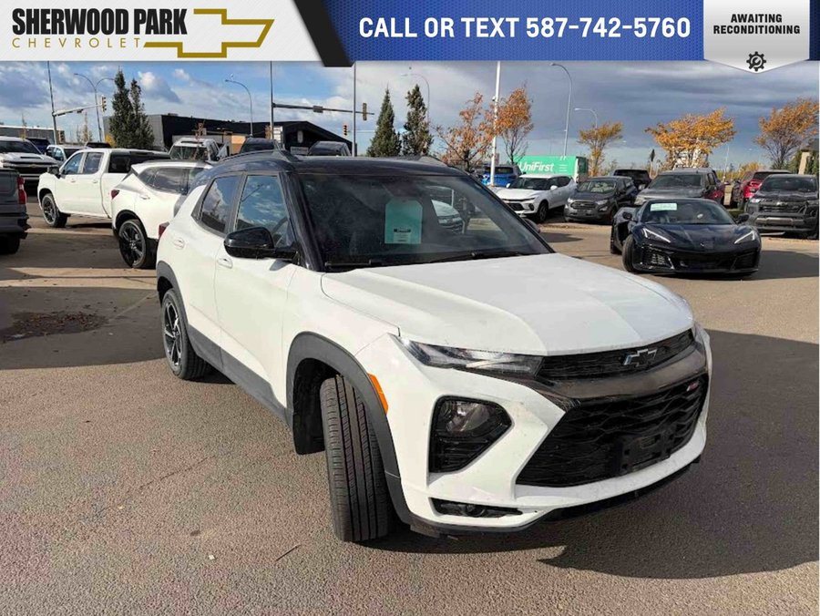 2023 Chevrolet Trailblazer RS AWD 1.3L | Sunroof | Remote Start White