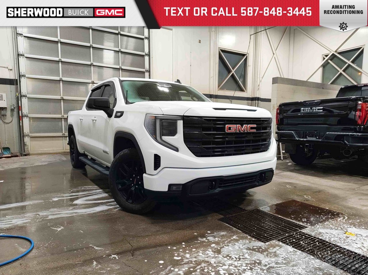 2024 GMC Sierra 1500 4WD Crew Cab 147 Elevation White Sherwood Park - photo #0