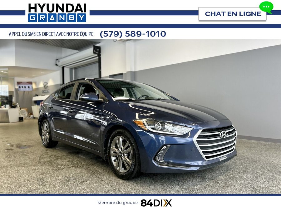 Hyundai Elantra GL 2018 Bleu
