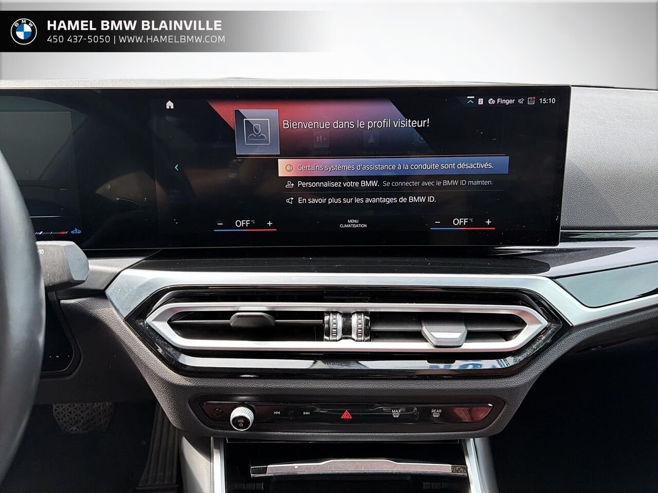 BMW 3 Series 330i xDrive berline Amérique du Nord 2023 Blanc Blainville - photo #12