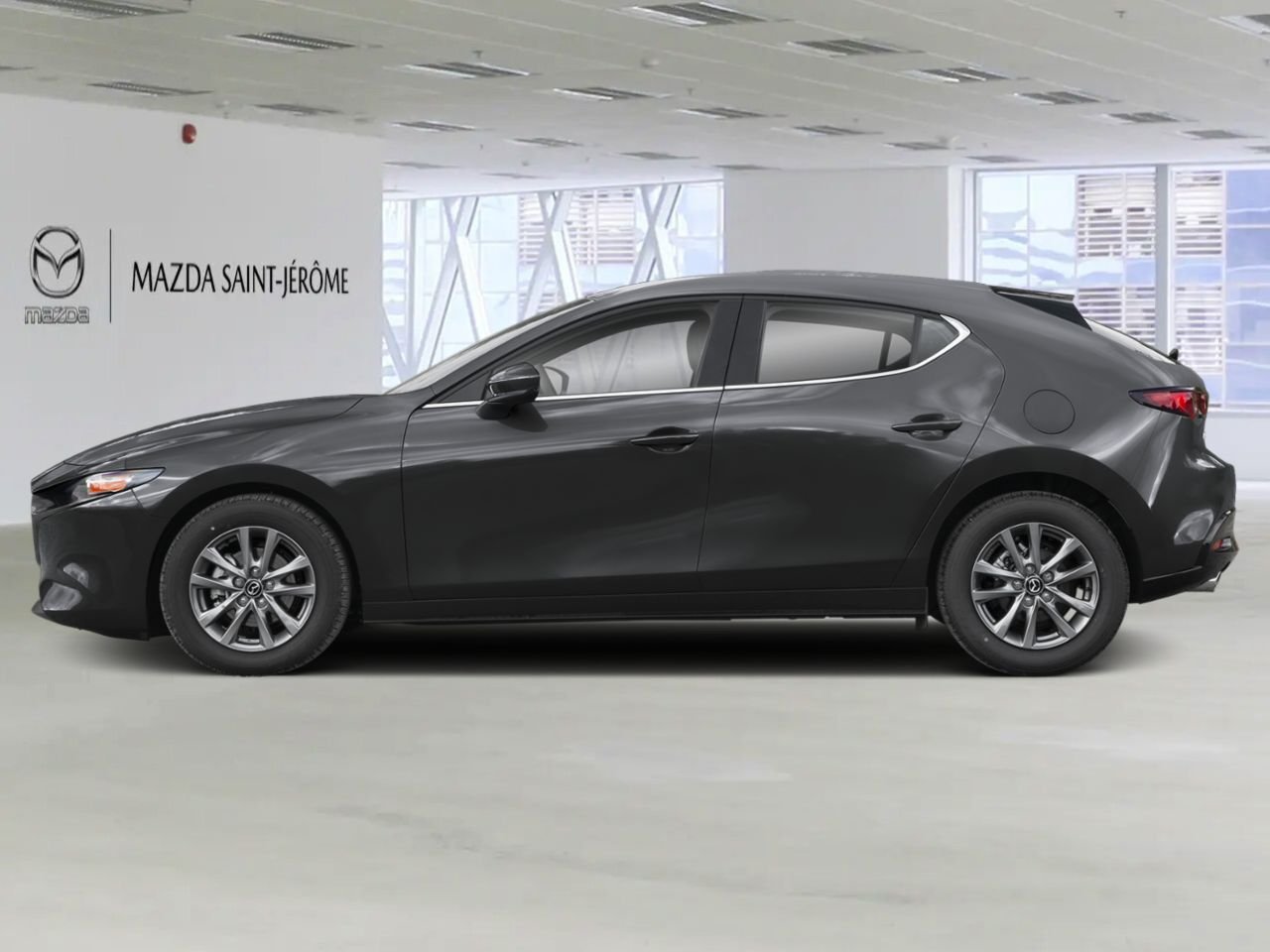 MAZDA Mazda3 Sport GS TI | TOIT OUVRANT | NAVIGATION | CARPLAY SANS FIL | VOLANT CHAUFFANT 2026 Gris mécanique métallisé Saint-Jérôme - photo #1