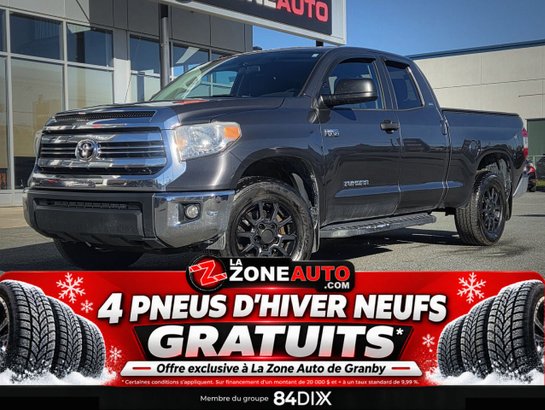 Toyota Tundra SR5 V8 5.7L MOTEUR V8 5.7 L + JAMAIS ACCIDENTÉ 2017 Gris