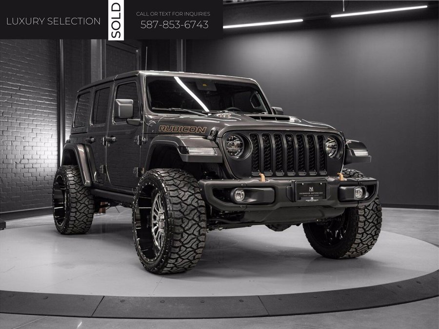2021 Jeep Wrangler Unlimited Rubicon 392 | 6.4 L V8 | XFX-301 24x14-76 Wheels & Venom RT Tires 35x12.5R24 Grey