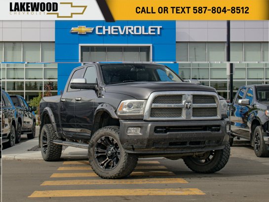 2015 Ram 3500 Longhorn Limited 6.7L Turbo Diesel | Power Sunroof Grey