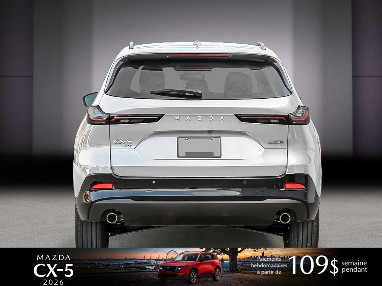 Mazda CX-5 JM3KMCHA2T0178094 2026 Blanc rhodium métallisé Mirabel - photo #4