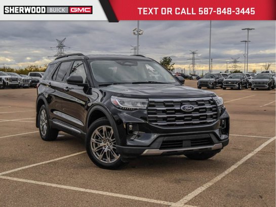 2025 Ford Explorer Active 200A 2.3T 4WD | 6 Passenger Seating | Comfort Package Black