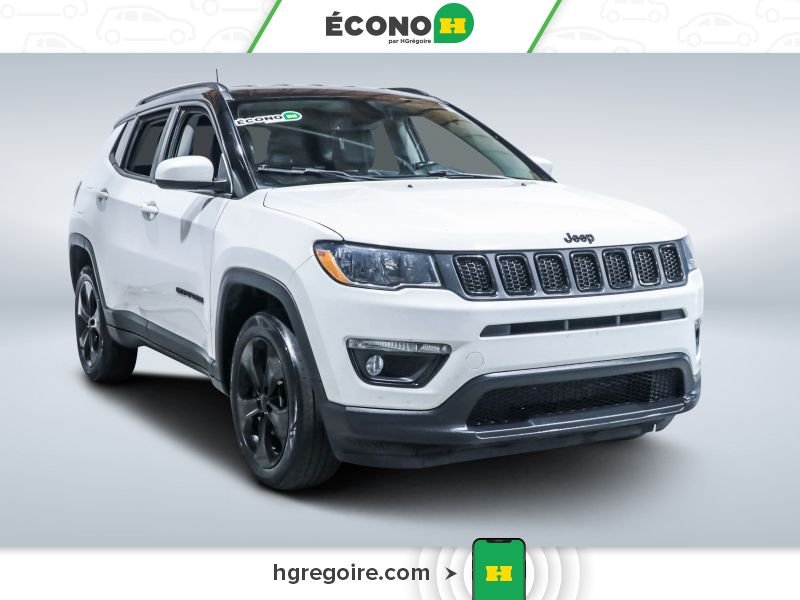 Jeep Compass 726289 | ALTITUDE A/C CUIR GR ELECT MAGS 2019 Blanc Laval - photo #0