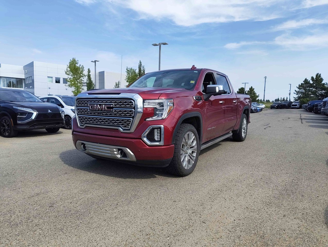 2020 GMC Sierra 1500 4WD Crew Cab 147 Denali Red Sherwood Park - photo #3