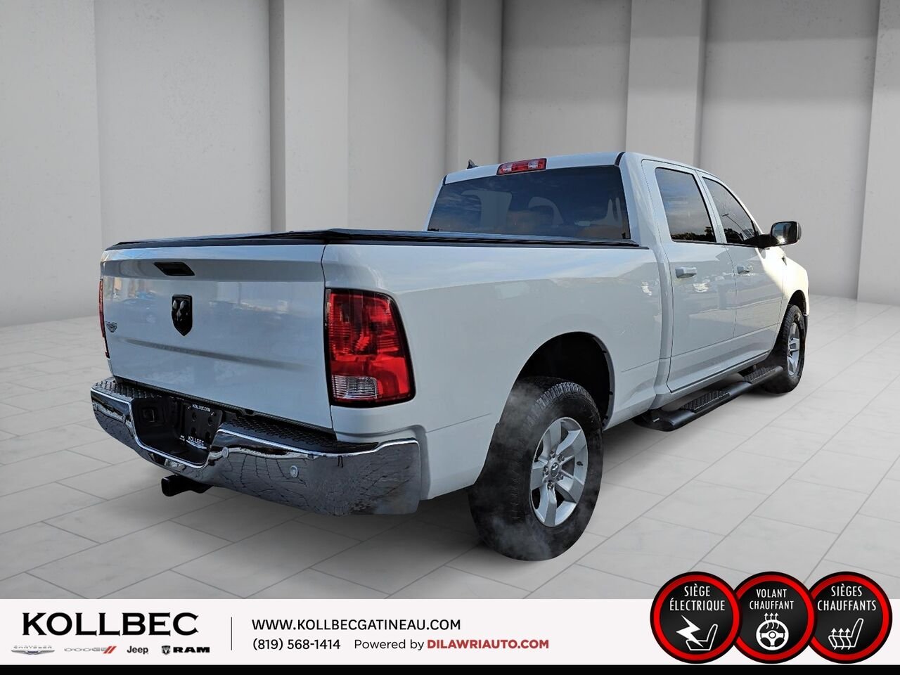 RAM 1500 SLT CrewCab 4x4 2022 Blanc Ottawa & Gatineau - photo #13