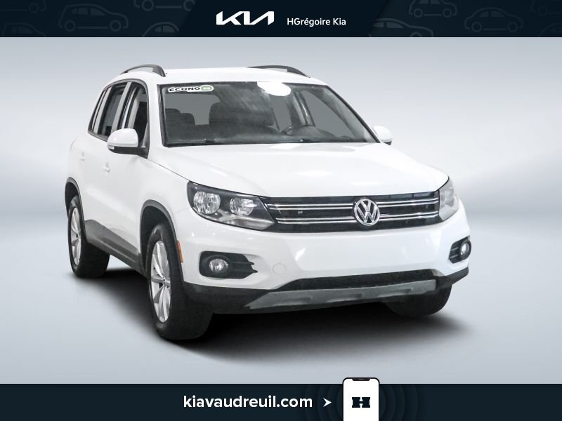 2017 Volkswagen Tiguan White Laval - photo #0