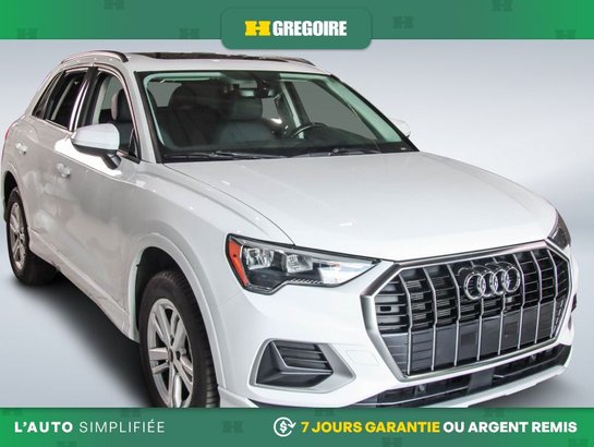 Audi Q3 2022 2022 Blanc