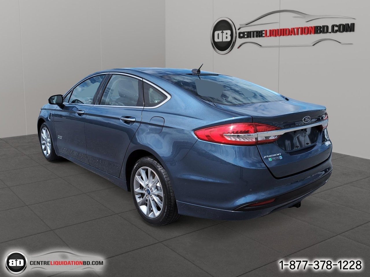 2018 Ford Fusion Energi SE ENERGI | A8539 Blue Granby - photo #7