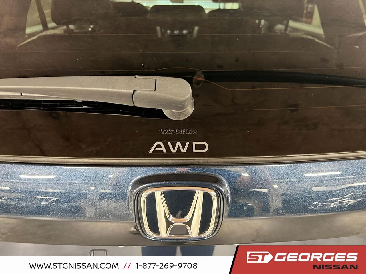 Honda CR-V hybride 2024 Bleu Saint-Georges - photo #15
