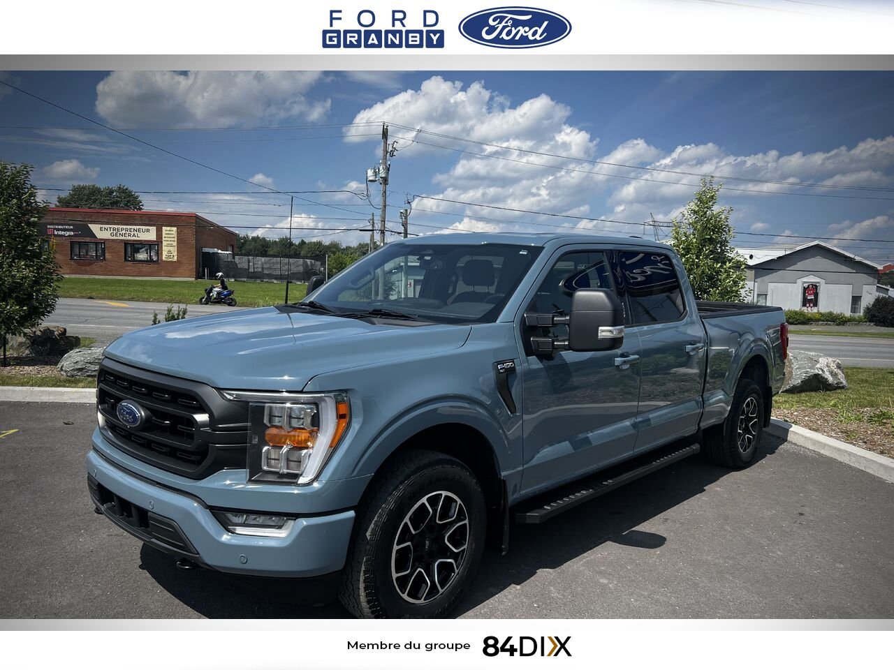Ford F-150 2023 Bleu Granby - photo #8