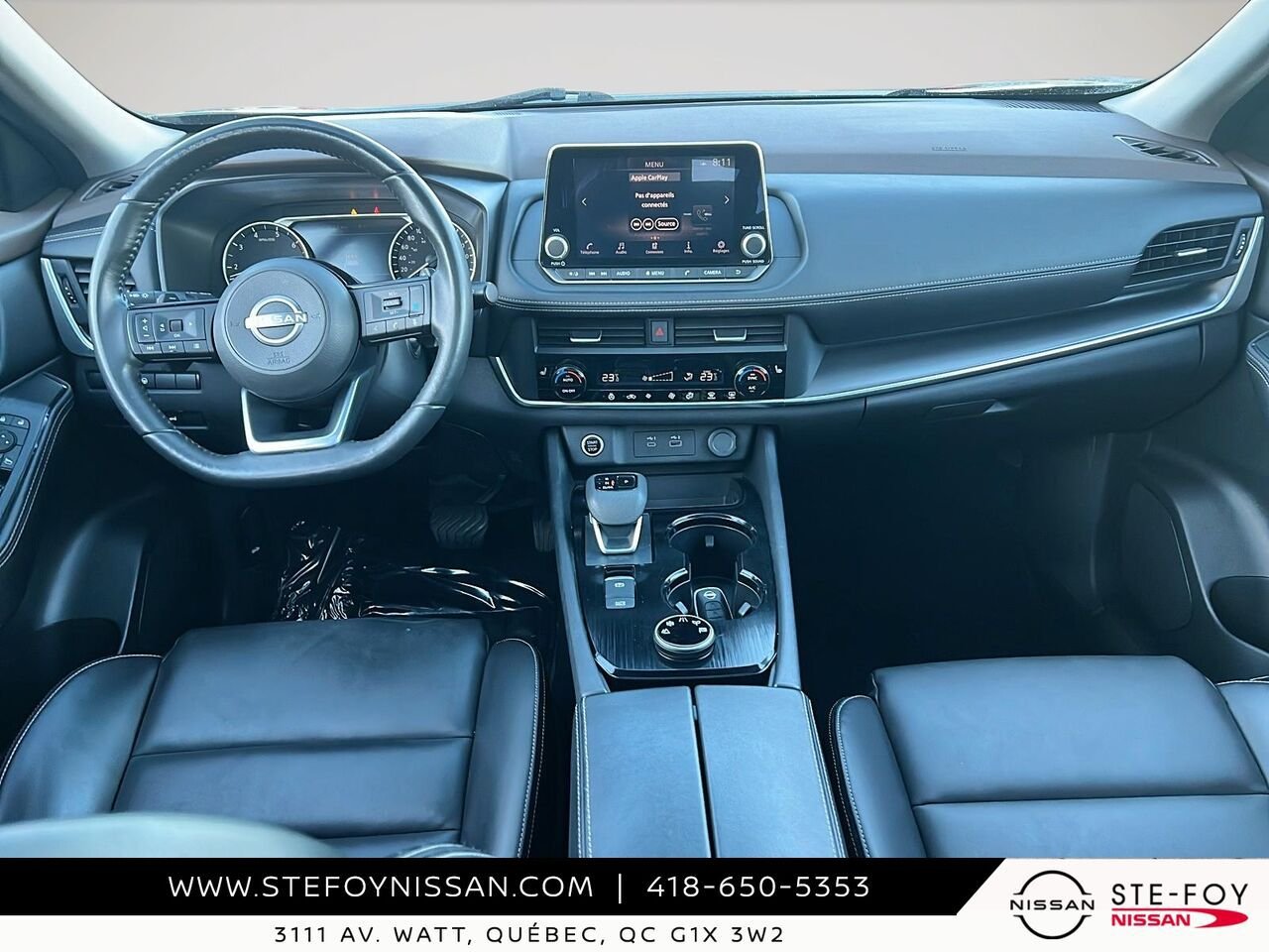 2023 Nissan ROGUE SV TI MIDNIGHT Black Ste-Foy - photo #9