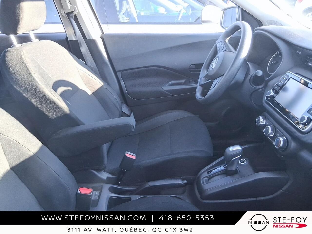 Nissan Kicks S TA 2024 Blanc Ste-Foy - photo #2
