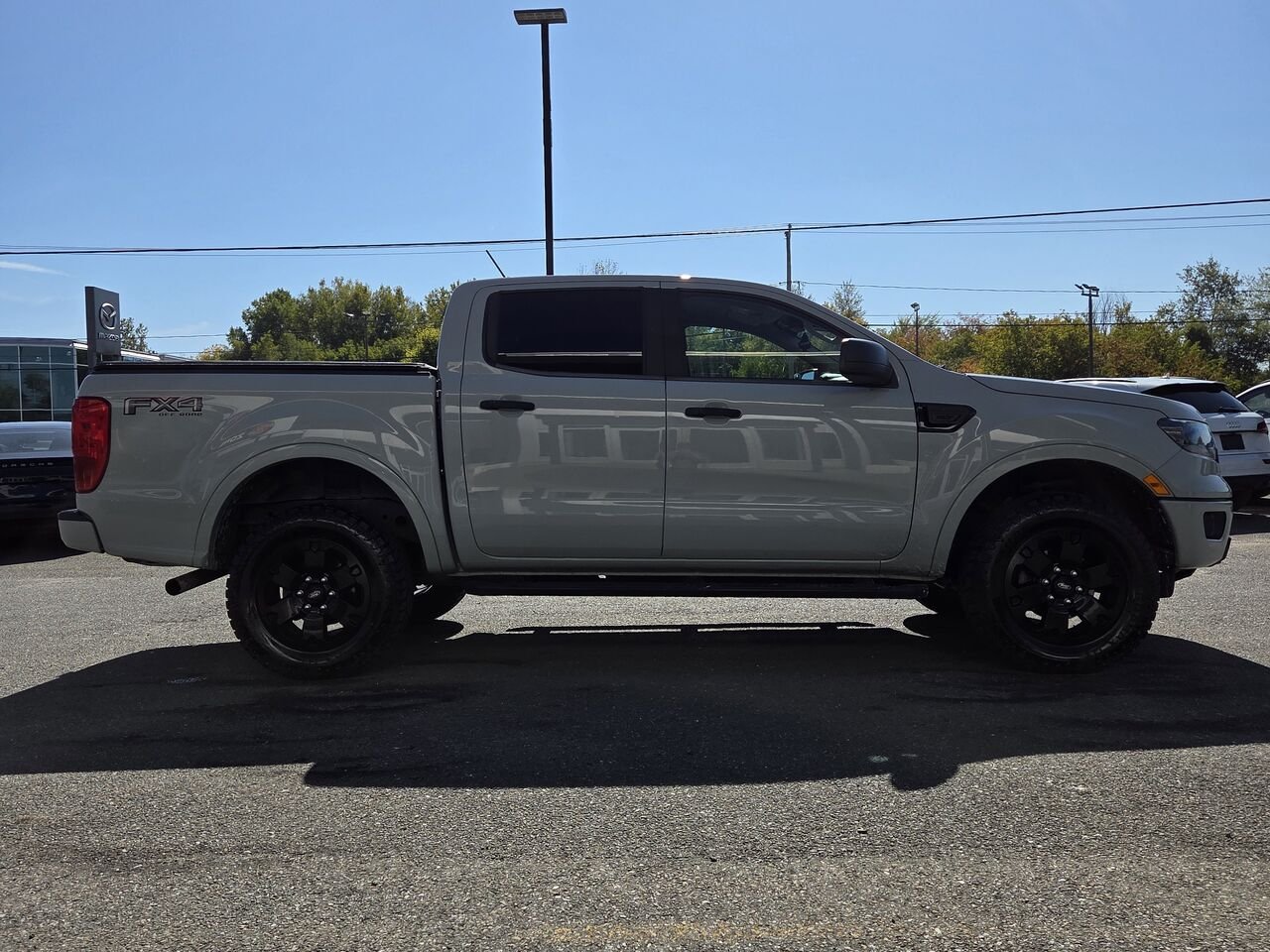 Ford Ranger XLT 2021 Gris Granby - photo #7