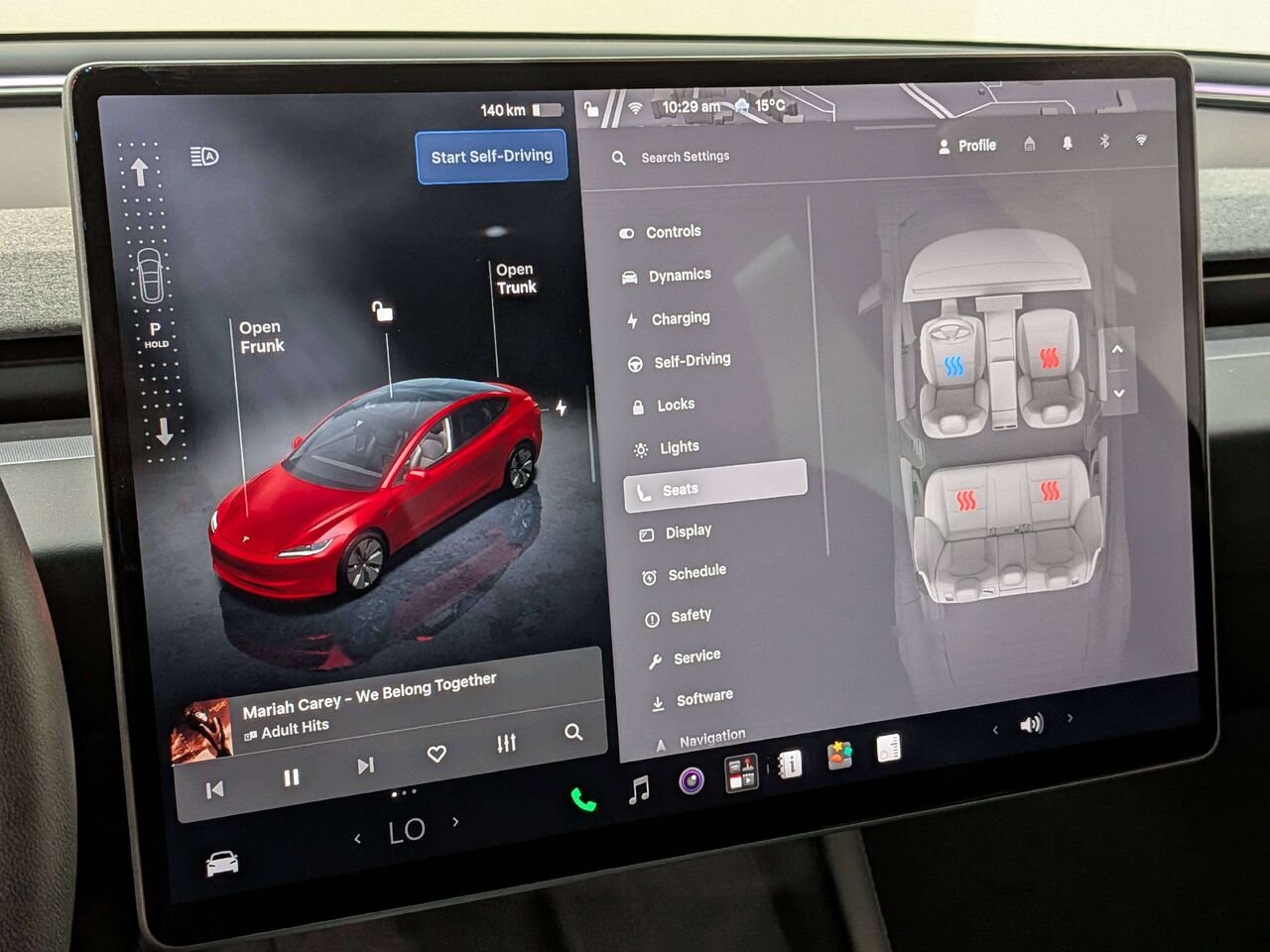 2025 Tesla Model 3 Premium AWD Red Val-David - photo #22
