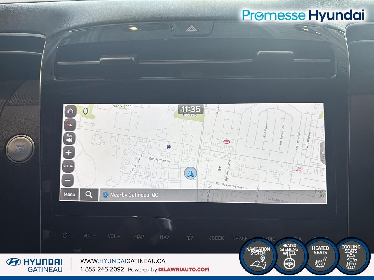 Hyundai Tucson hybride Ultimate TI*** cuir , toit ouvrant , navigation et plus *** 2022 Gris Ottawa & Gatineau - photo #21