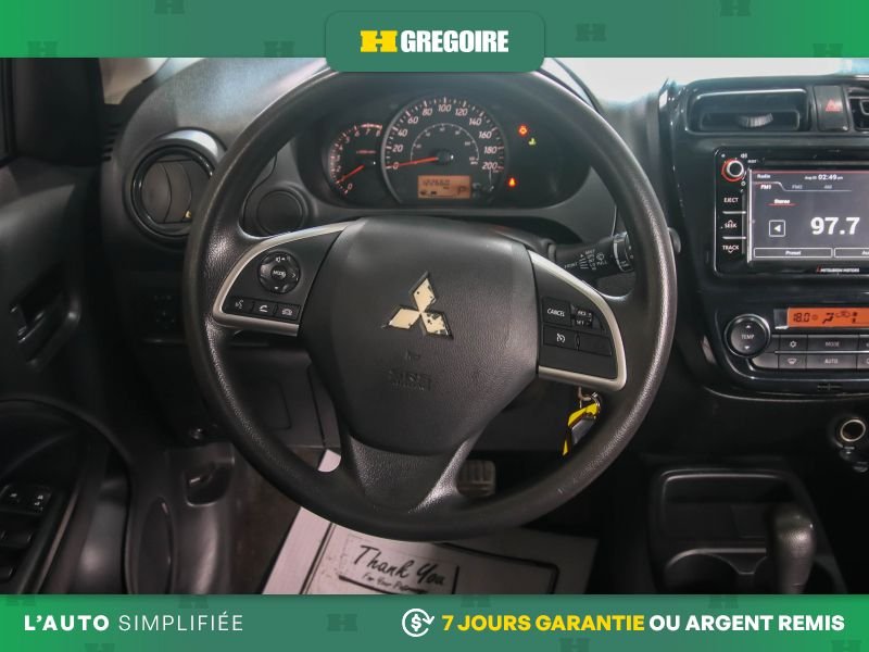 Mitsubishi Mirage 820814 | ES AUTO A/C CAM RECUL BLUETOOTH 2020 Rouge Laval - photo #22