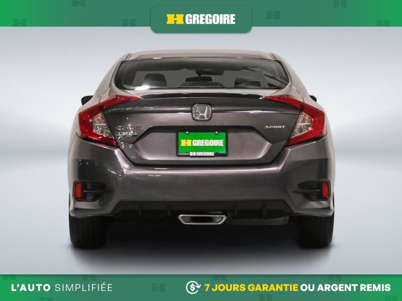 2020 Honda Civic Grey Saint-Eustache - photo #7