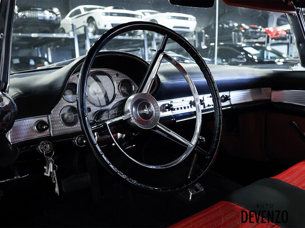 1957 Ford Thunderbird Black Saint-Eustache - photo #11