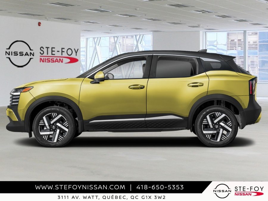 NISSAN Kicks K6521 2026 Jaune yuzu métallisé/Noir intense