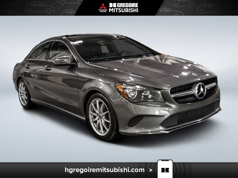 2018 Mercedes Benz CLA Grey Saint-Eustache - photo #0