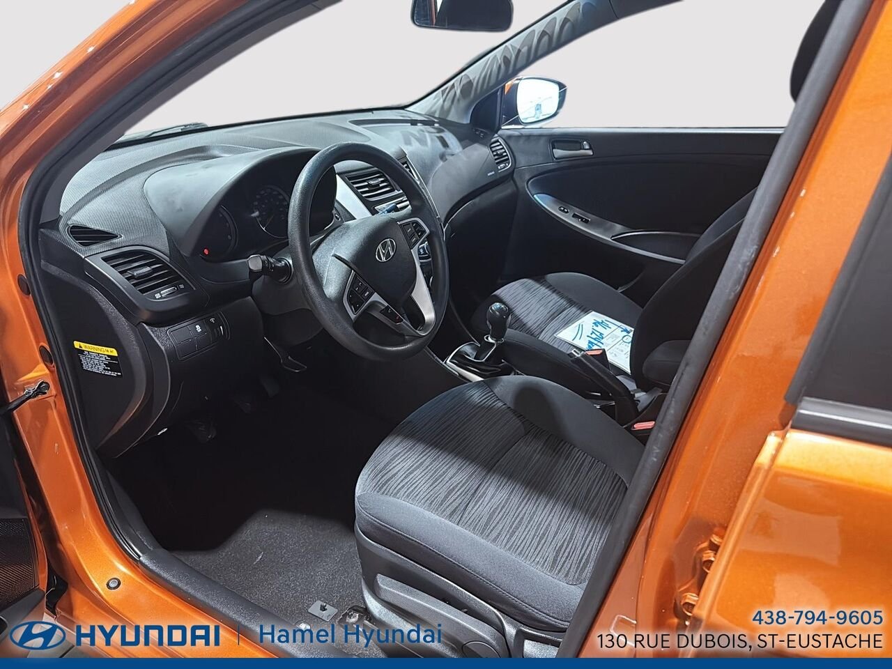 2016 Hyundai Accent White Saint-Eustache - photo #7