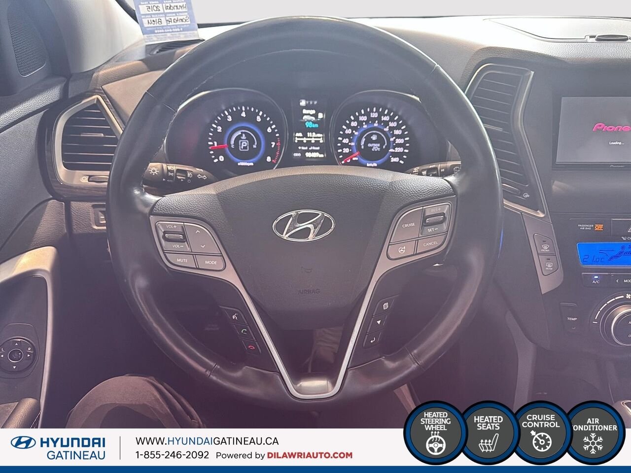 2015 Hyundai Santa Fe Sport Blue Gatineau - photo #9