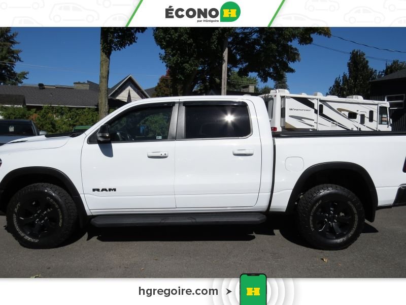 Dodge Ram Rebel TOIT PANORAMIQUE + SIEGE CHAUFFANT 2021 Blanc